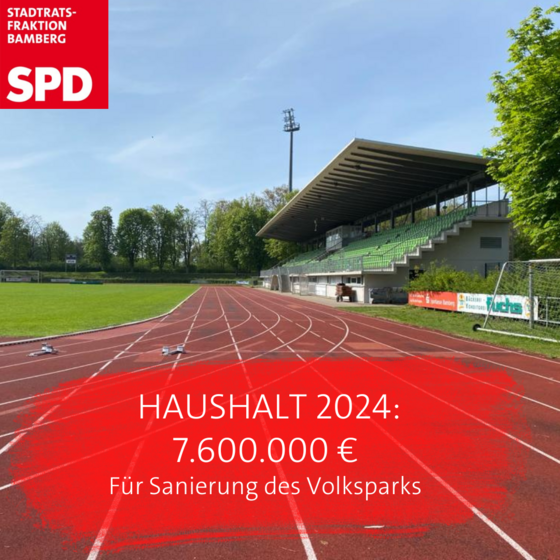 Haushalt 2024 - Volkspark Bamberg
